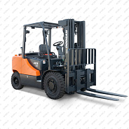 Вилочный дизельный погрузчик Doosan D45S-7