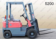 Газ-Бензиновый автопогрузчик Nissan 5200 Б/У