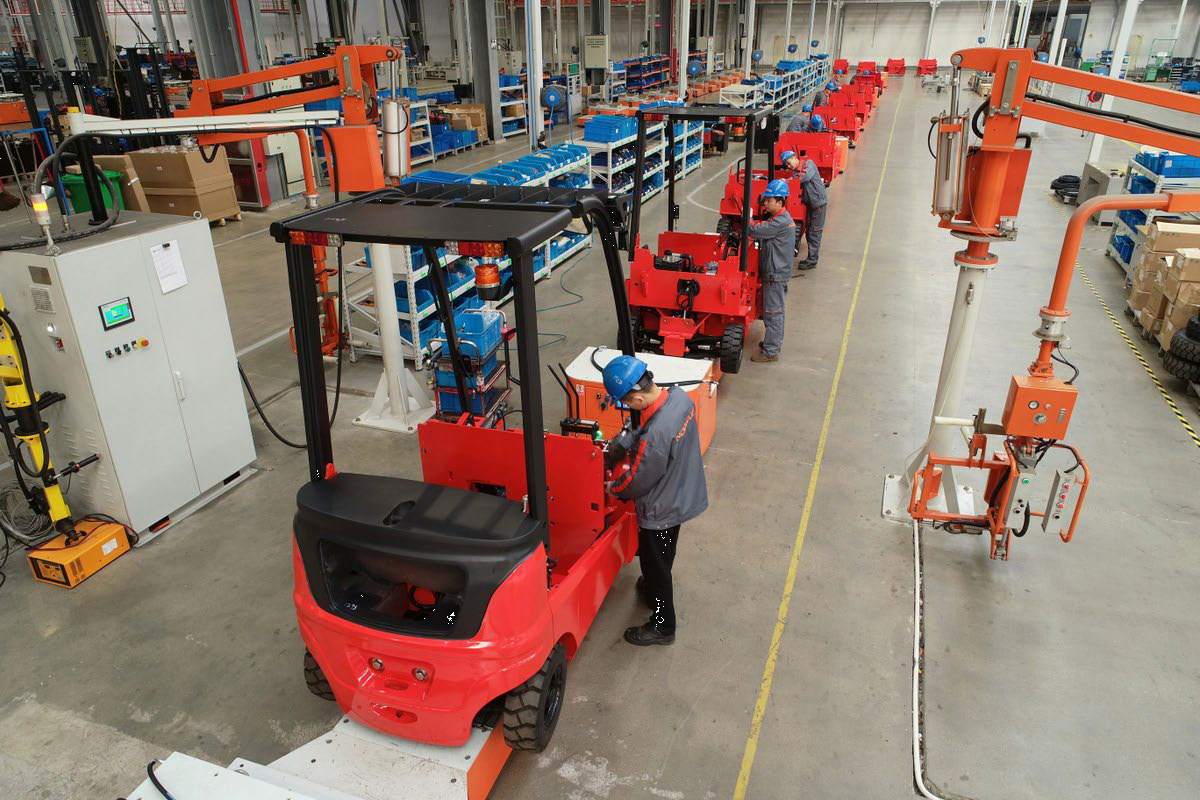 Погрузчики Noblelift - Производство